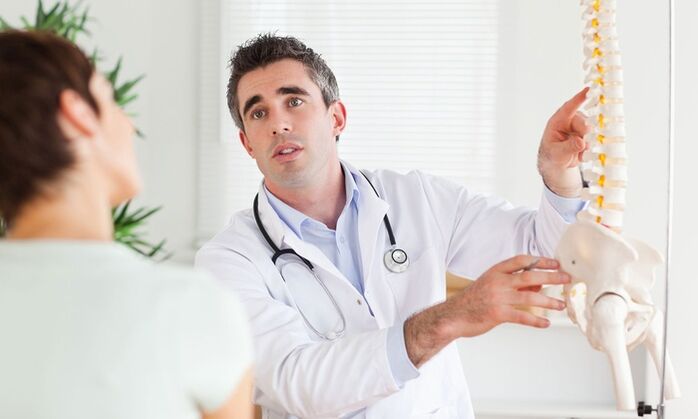 If you have symptoms of osteochondrosis, you should see a doctor to arrange a hardware examination of the spine